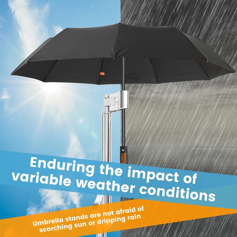 Adjustable Stroller Umbrella Mount 3