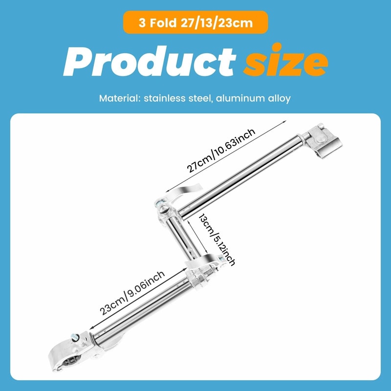 Adjustable Stroller Umbrella Mount 7