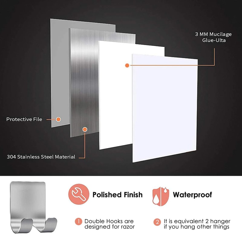 Stainless Steel Multi Purpose Utility And Razor Command Suite 3