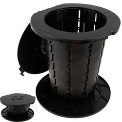portable retractable camping and travel toilet