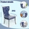 Clear Waterproof Dining Chair Protector Suite 7