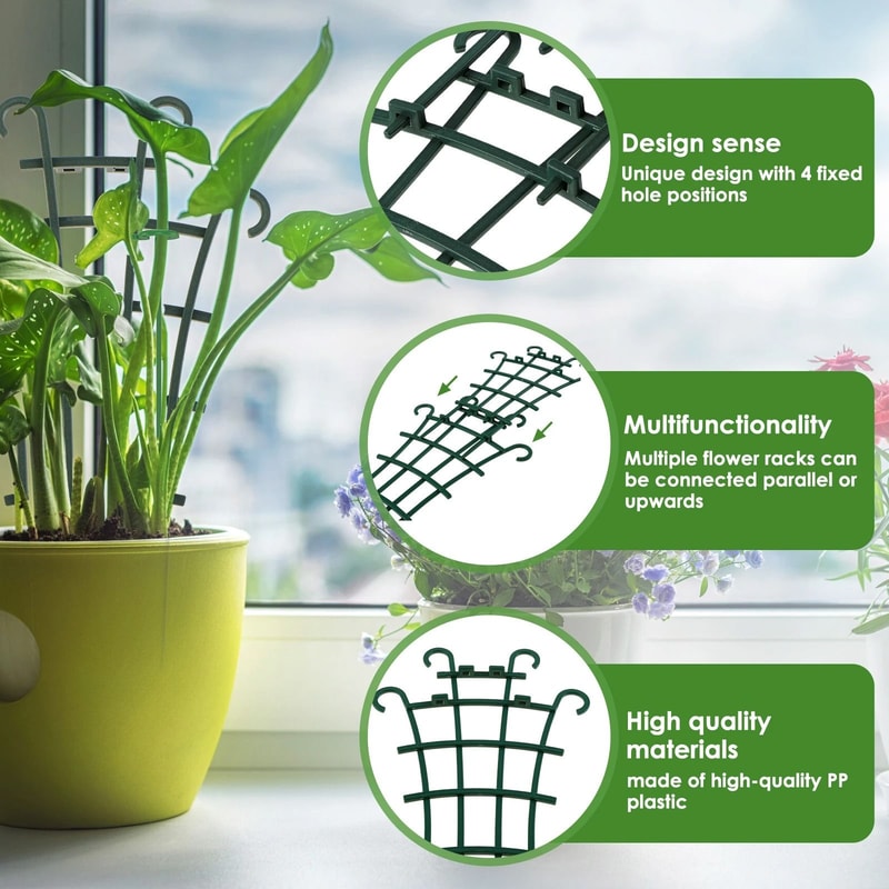 Potted Plant Climbing Trellis 2