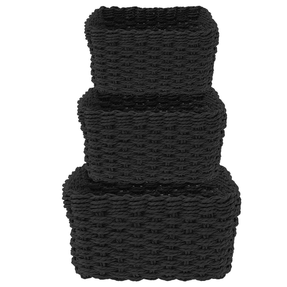 Grass Woven Storage Baskets 6