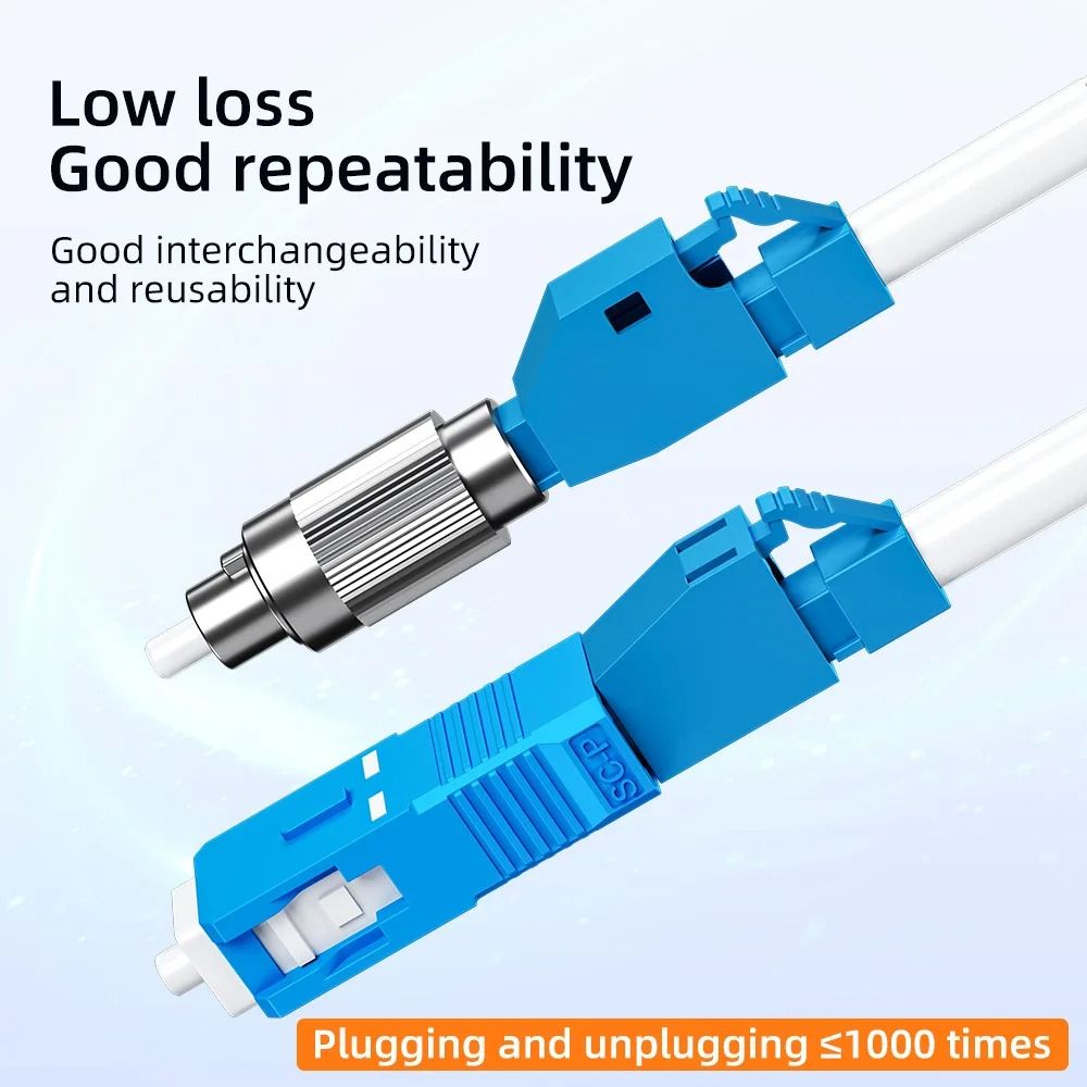 Fiber Optic Male To Female Hybrid Adapter 2