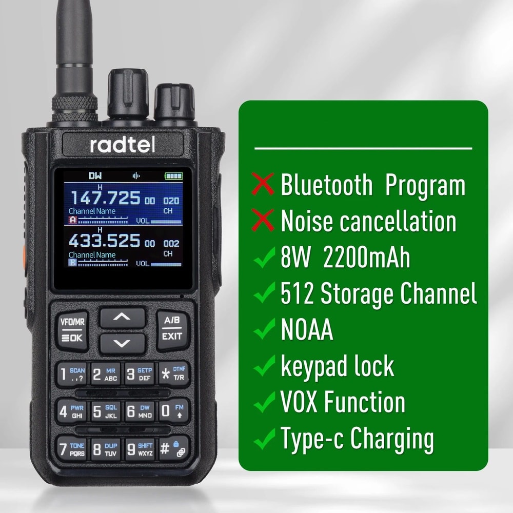 Professional Full Band Multi Environment Radio 4