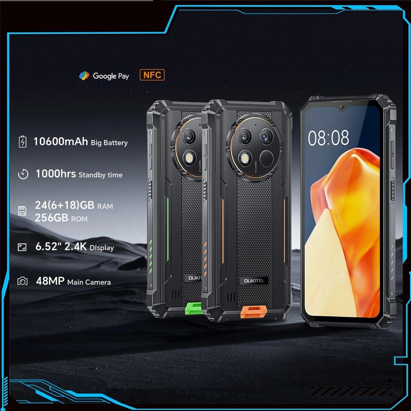 Heavy Duty All Terrain Endurance Smartphone 0