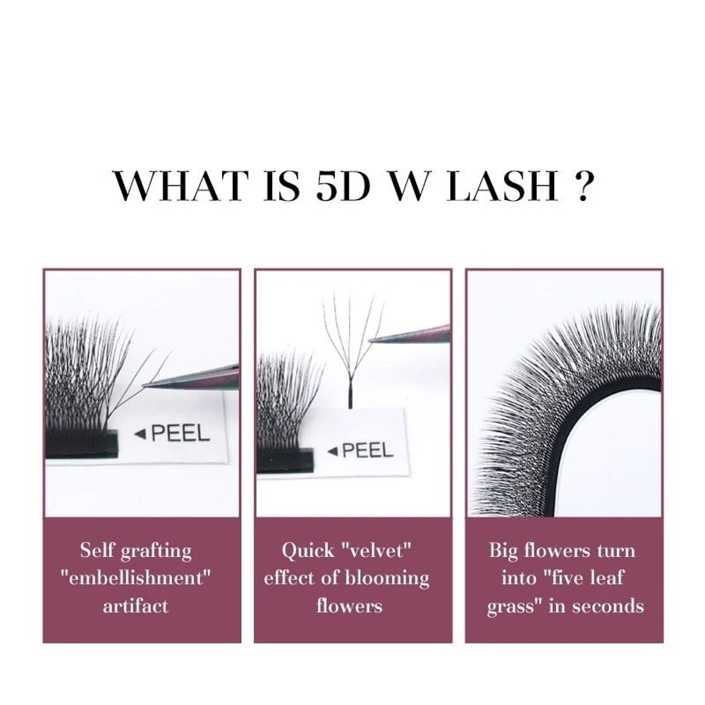 Volume Enhancing W Shaped Precision Eyelash Series 2
