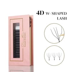 volume enhancing 4d w shaped precision eyelash series