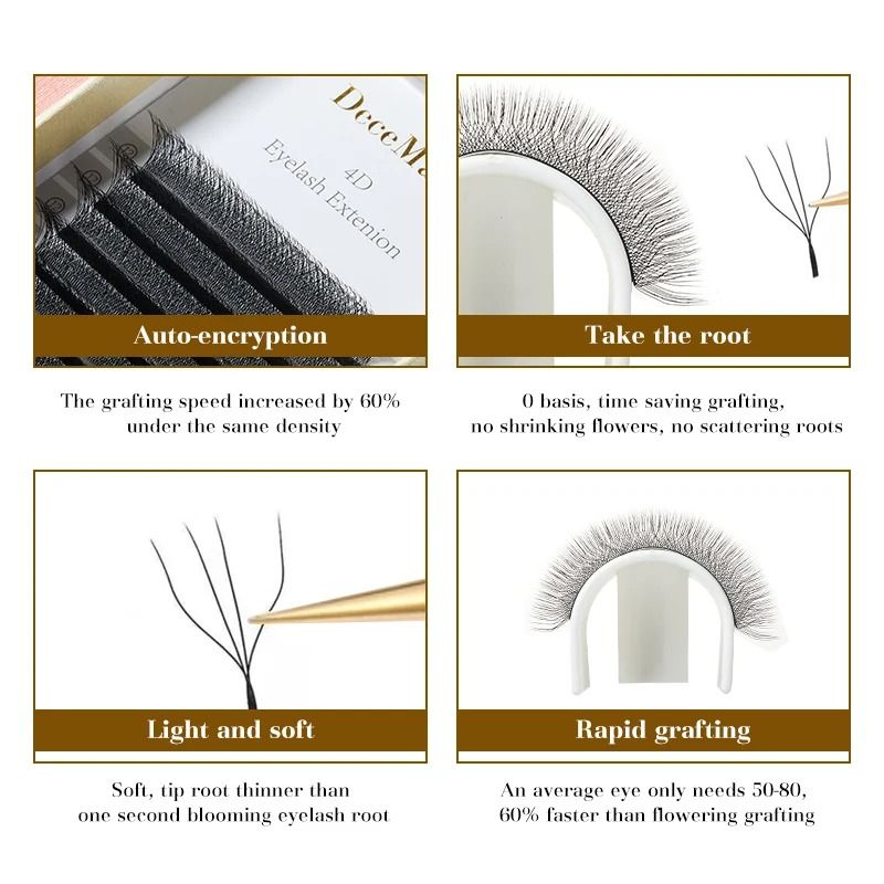 Volume Enhancing 4D W Shaped Precision Eyelash Series 1