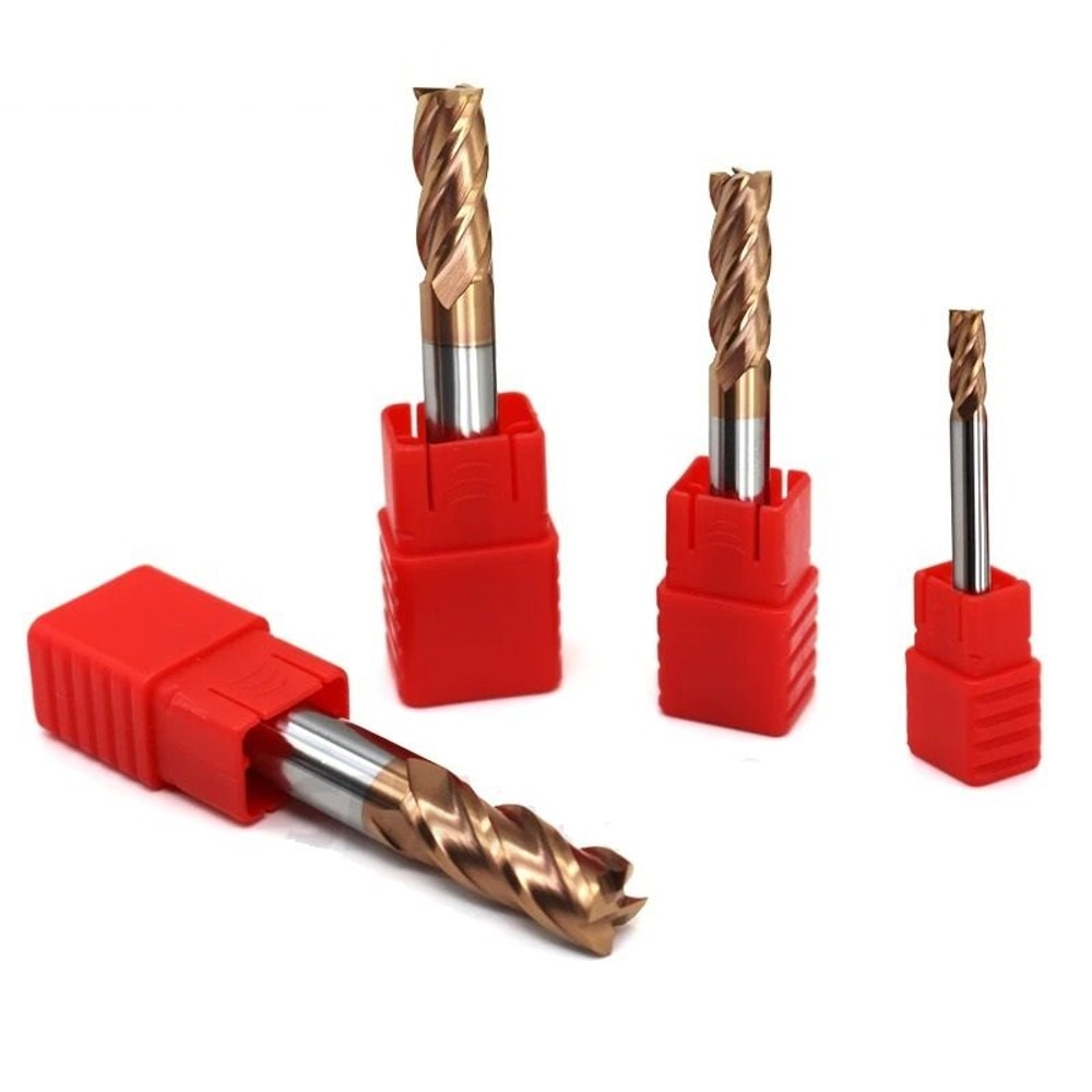 Industrial Tungsten Steel HRC55 Precision Endmill Series 1