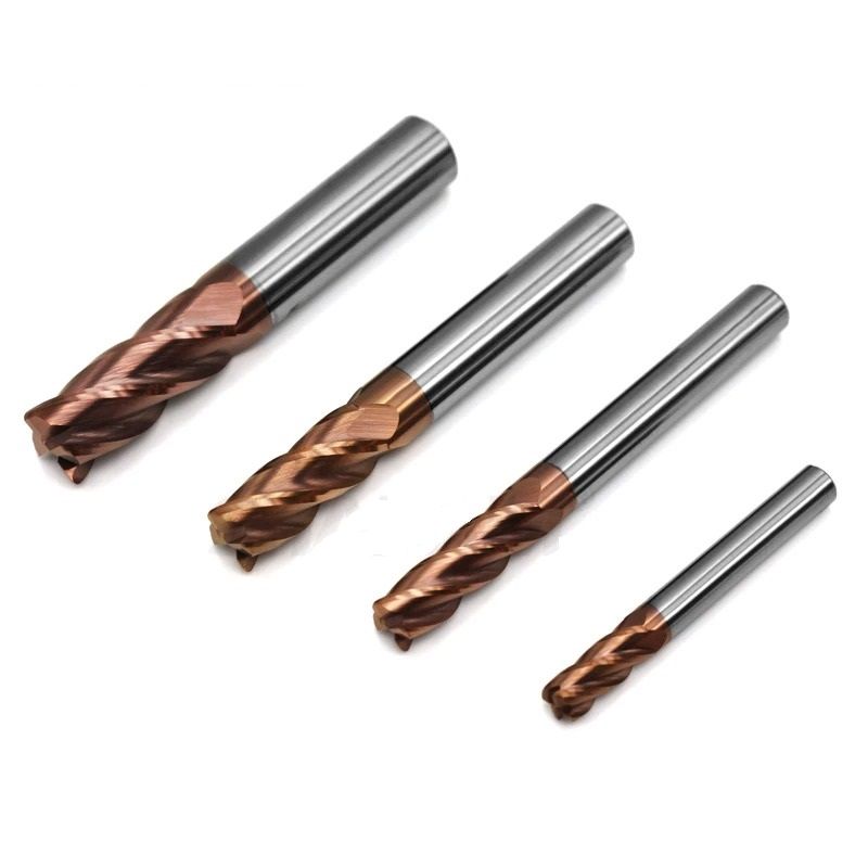 Industrial Tungsten Steel HRC55 Precision Endmill Series 2