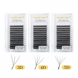 multi dimensional premium w shaped lash series