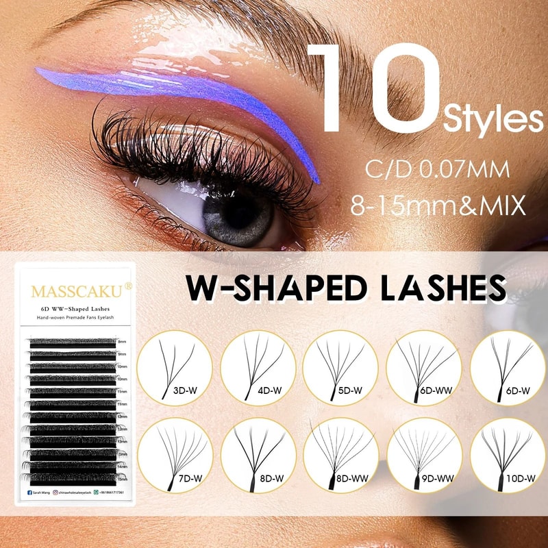 Multi Dimensional Premium W Shaped Lash Series 1