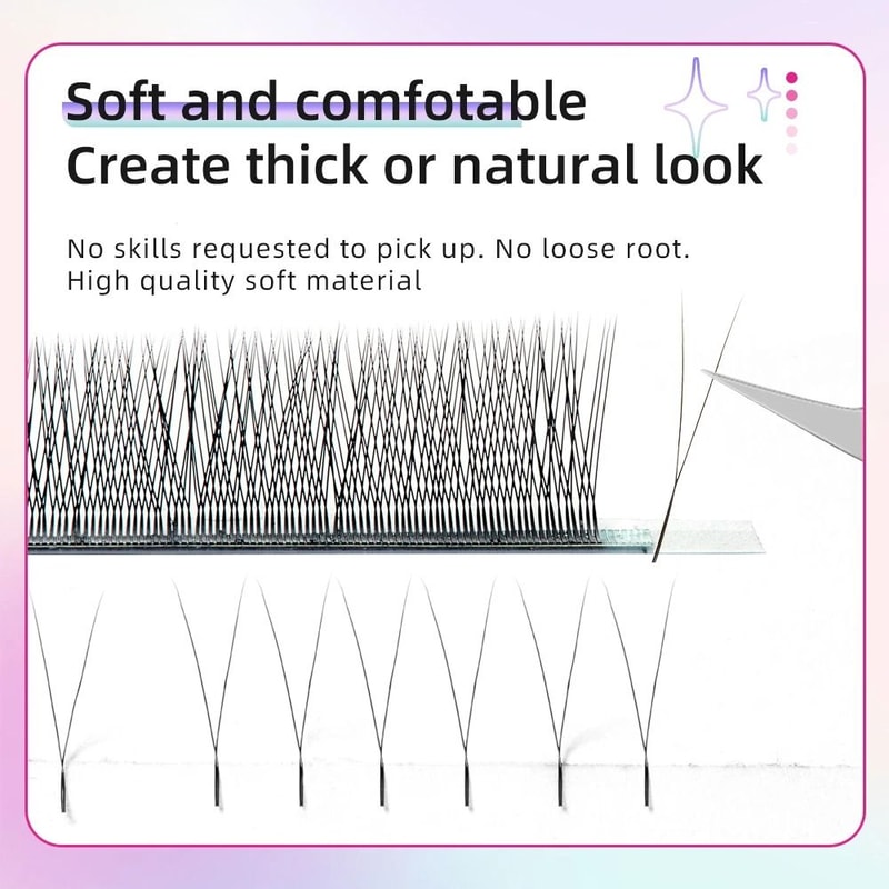 Ultra Thin Velvet Y Geometric Lash Series 4