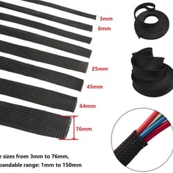 prism shield pet insulated braid sleeving series