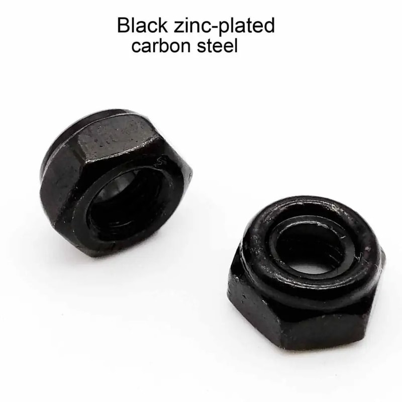 Vertex Core Blackened Stainless Steel Lock Nut Series 6