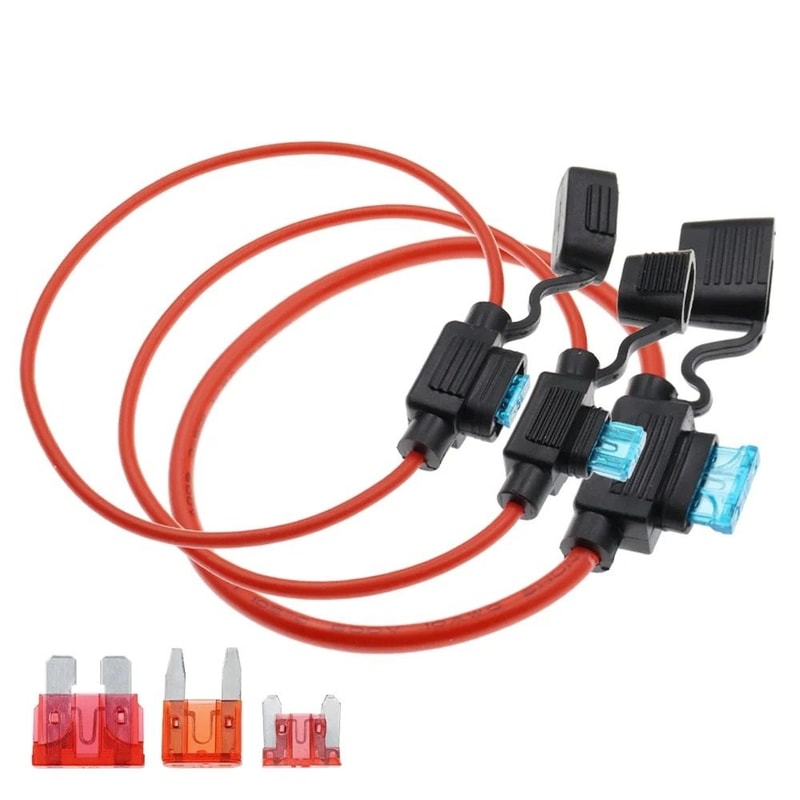 Heavy Duty Waterproof Inline Blade Fuse Holder Series 0