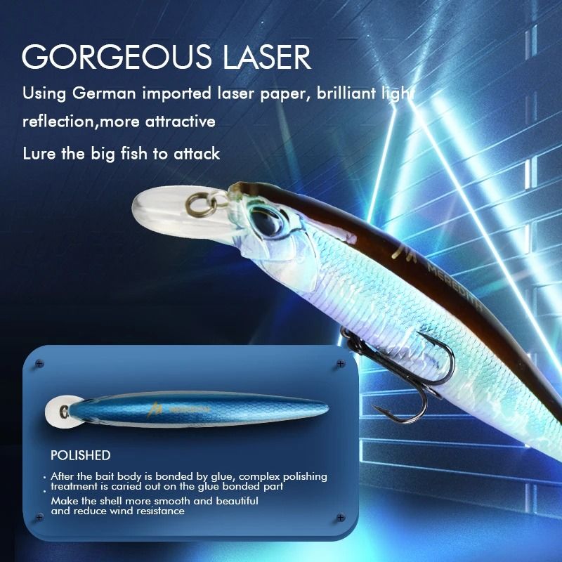 Pro Series 100F Jerk Minnow Floating Wobbler 3