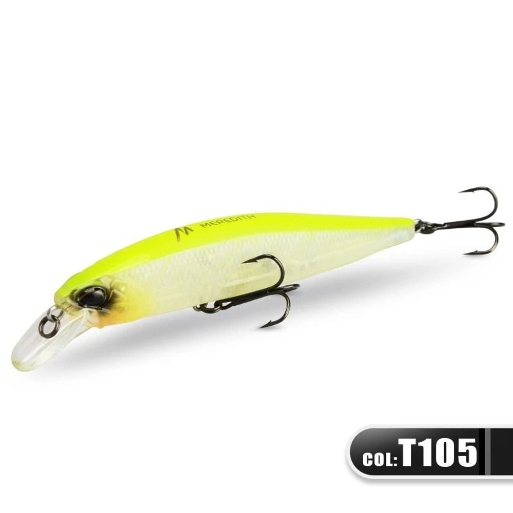 Pro Series 100F Jerk Minnow Floating Wobbler 21