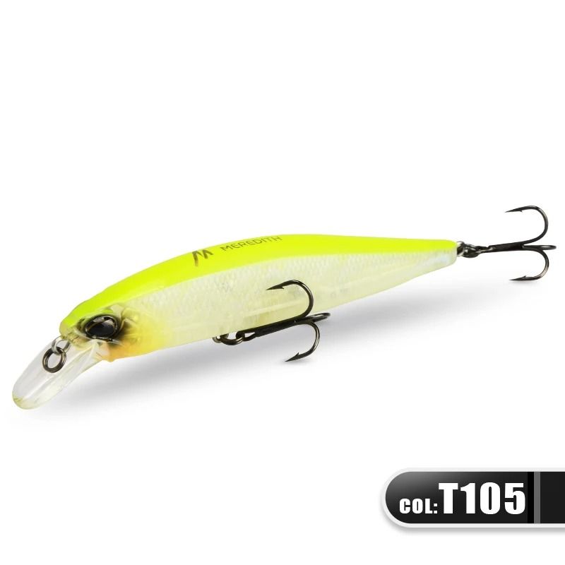 Pro Series 100F Jerk Minnow Floating Wobbler 21