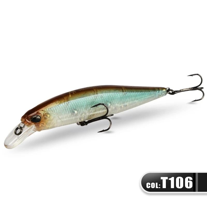 Pro Series 100F Jerk Minnow Floating Wobbler 22