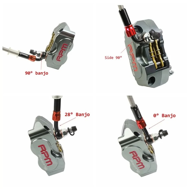 Universal M10 Steel Braided Hydraulic Line Series 1