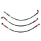 Universal M10 Steel Braided Hydraulic Line Series 4