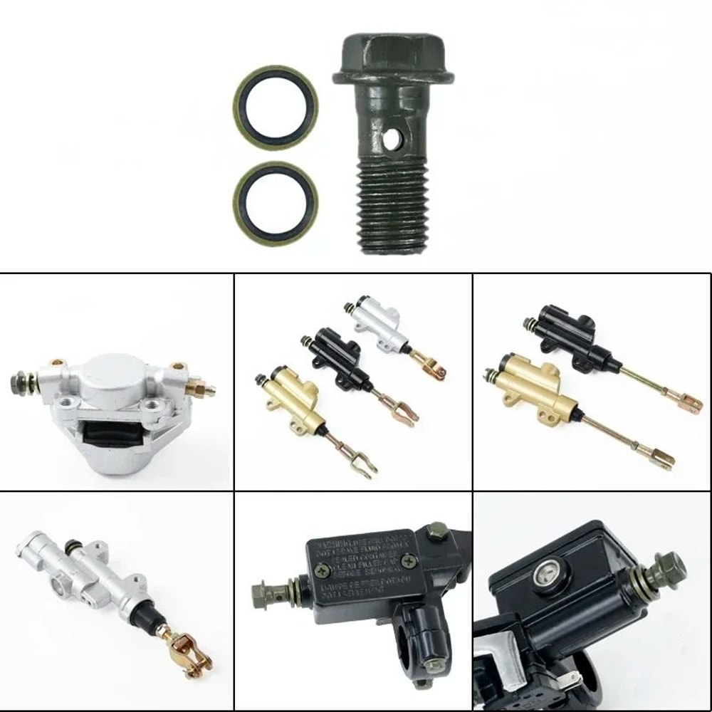 Universal M10 Steel Braided Hydraulic Line Series 5