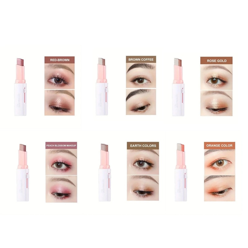 Two Color Gradient Eye Shadow Stick Series 6