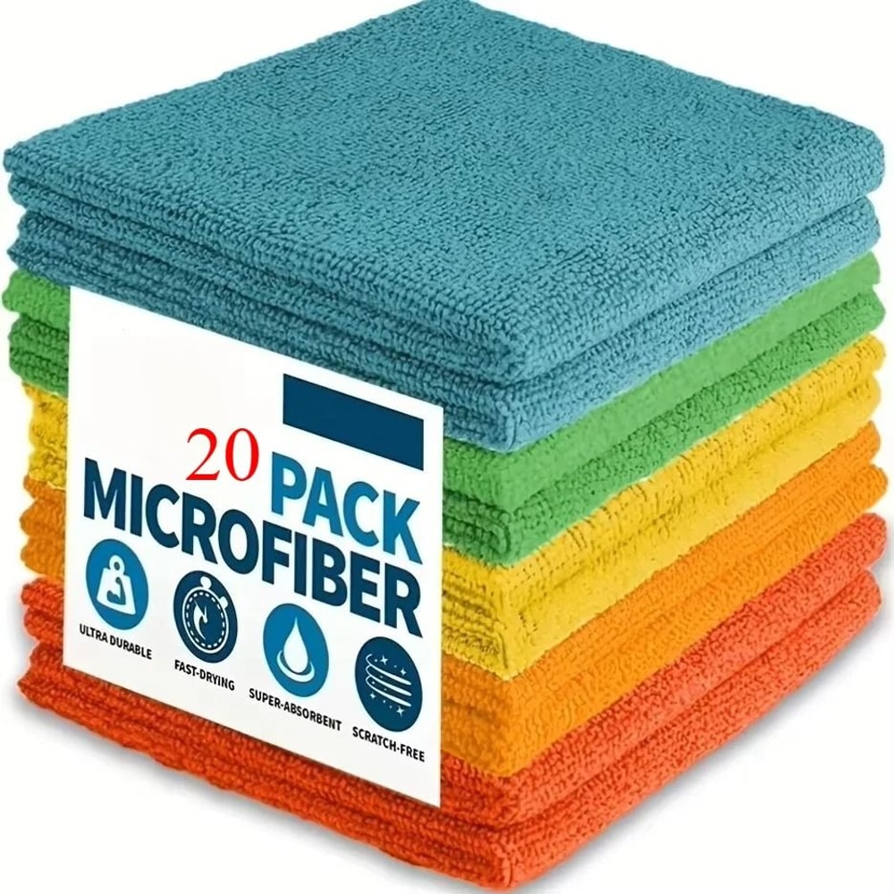 Ultra Fine Fiber Kitchen Cleaning Cloth Set 21