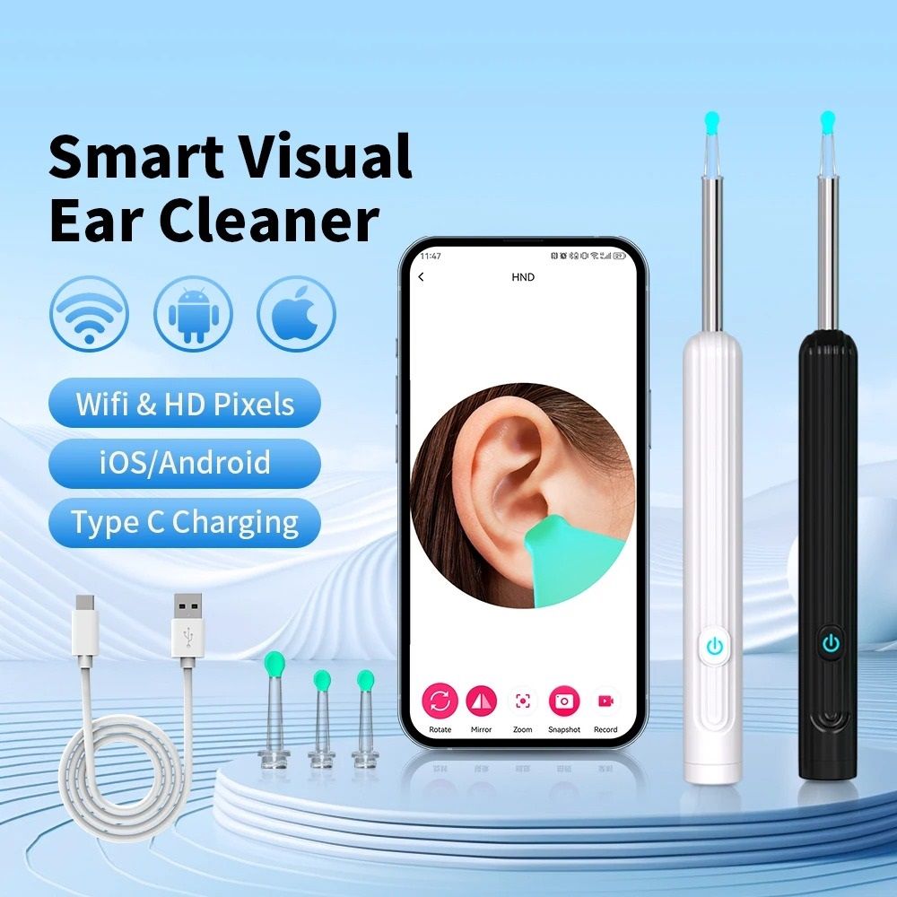 Smart Visual Ear Wax Removal Tool 0