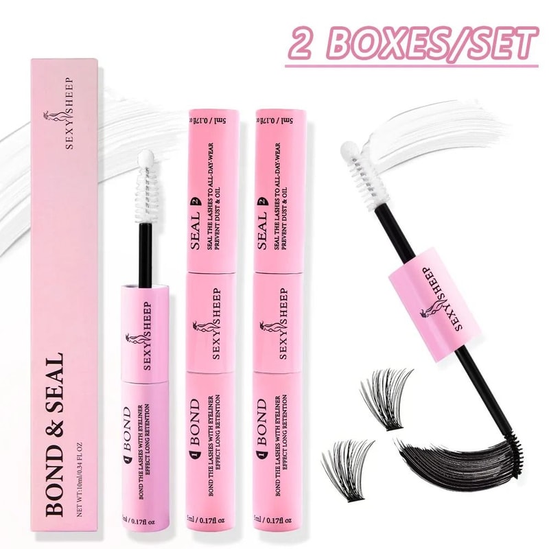 2 In 1 Eyelash Cluster Bond And Seal 7