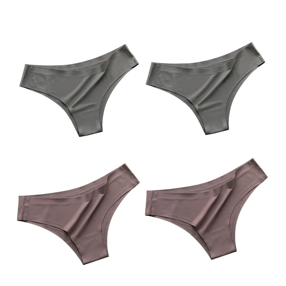 Ultra Thin Seamless Ice Silk Panties 10