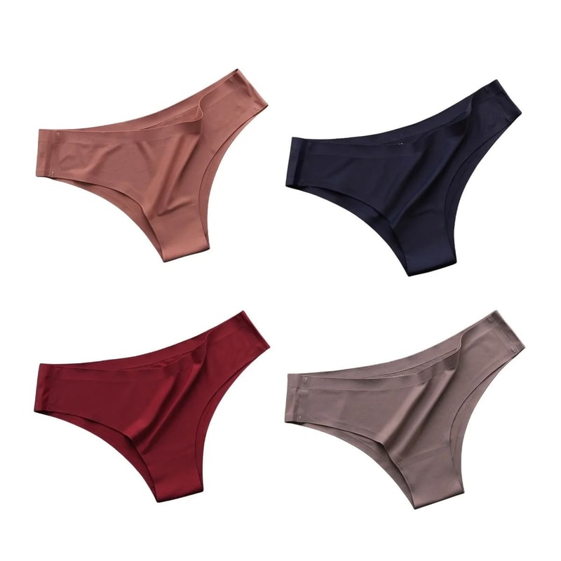 Ultra Thin Seamless Ice Silk Panties 12