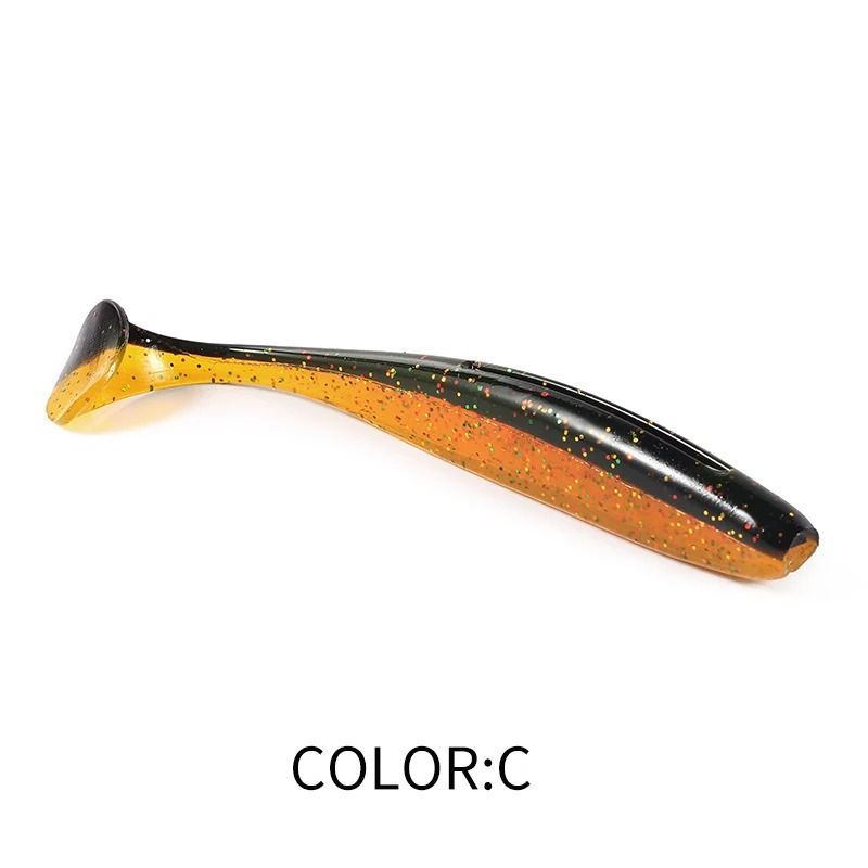 Hydrodynamic T Tail Soft Fishing Lures 9