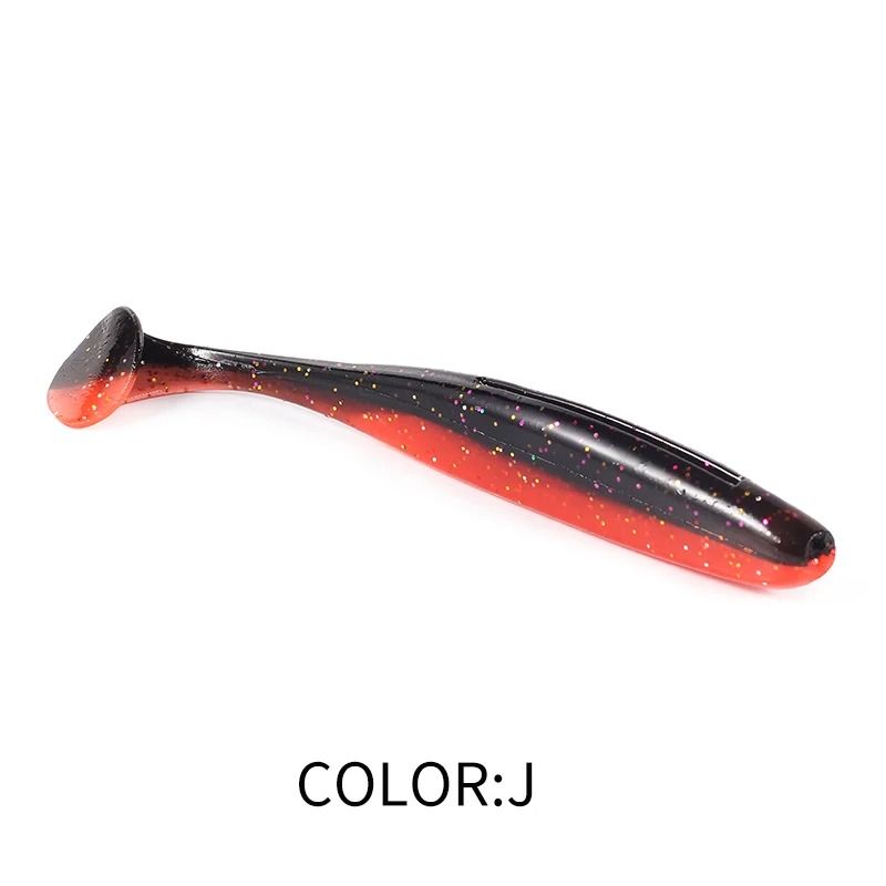 Hydrodynamic T Tail Soft Fishing Lures 15