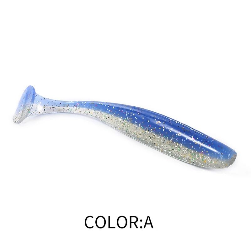 Hydrodynamic T Tail Soft Fishing Lures 7