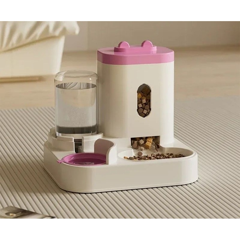 Gravity Driven Dual Pet Hydration And Nutrition System 9