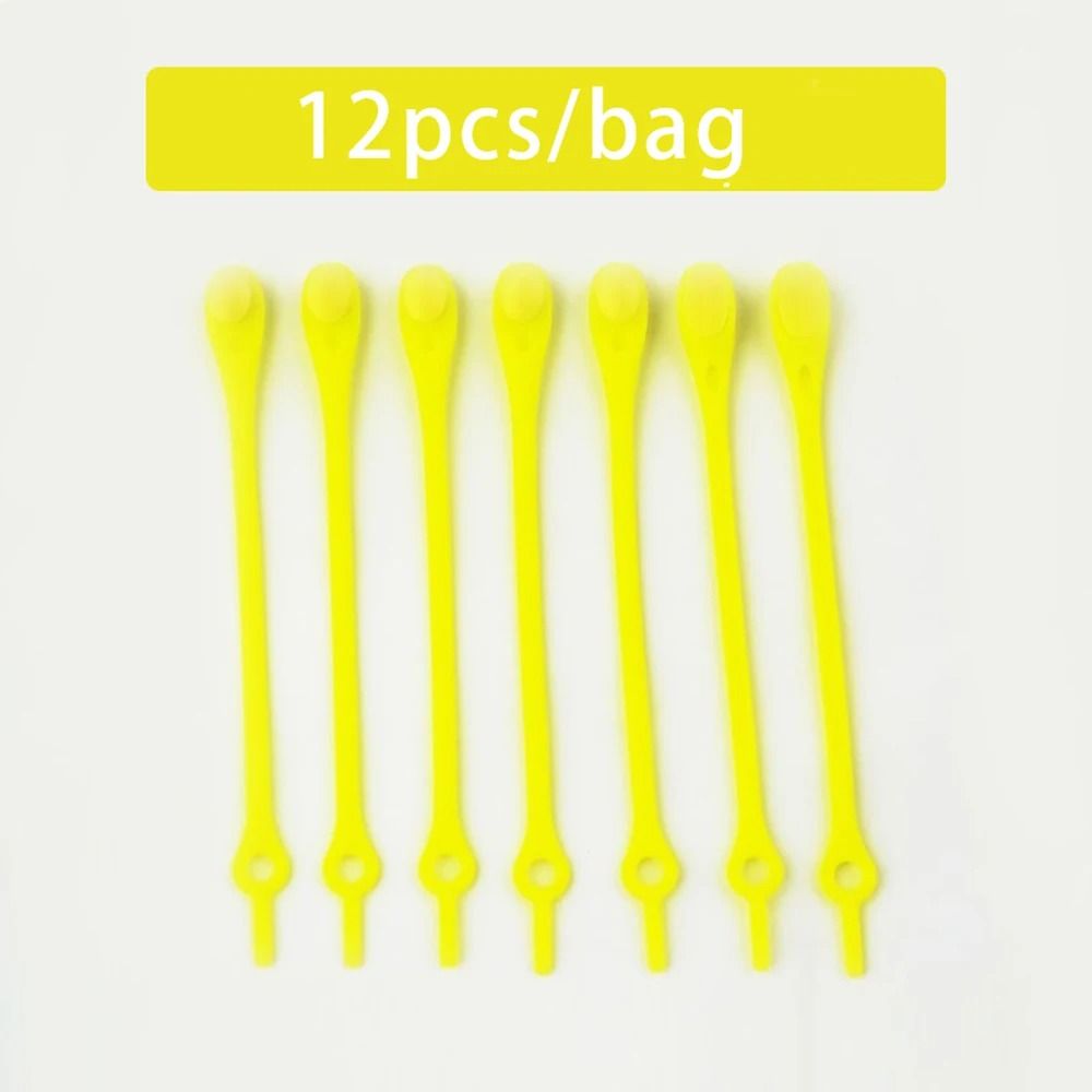 Elastic No Tie Silicone Shoelaces 16