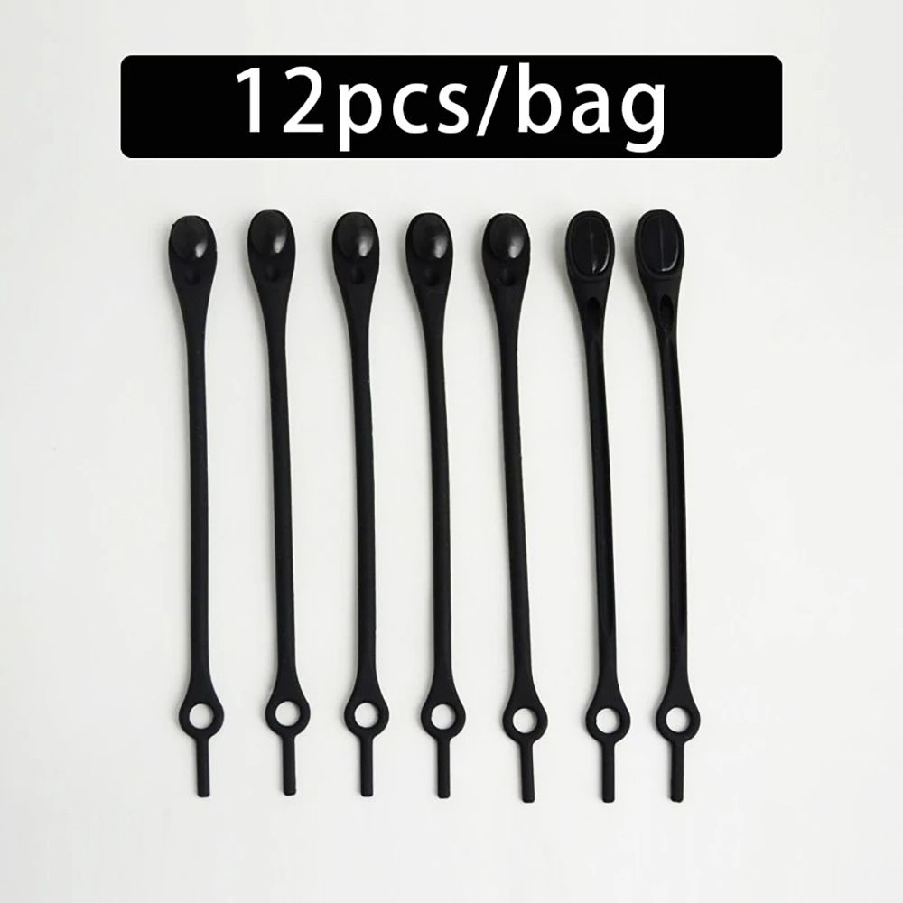 Elastic No Tie Silicone Shoelaces 7