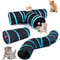 Foldable SPass Cat Play Tunnel 0