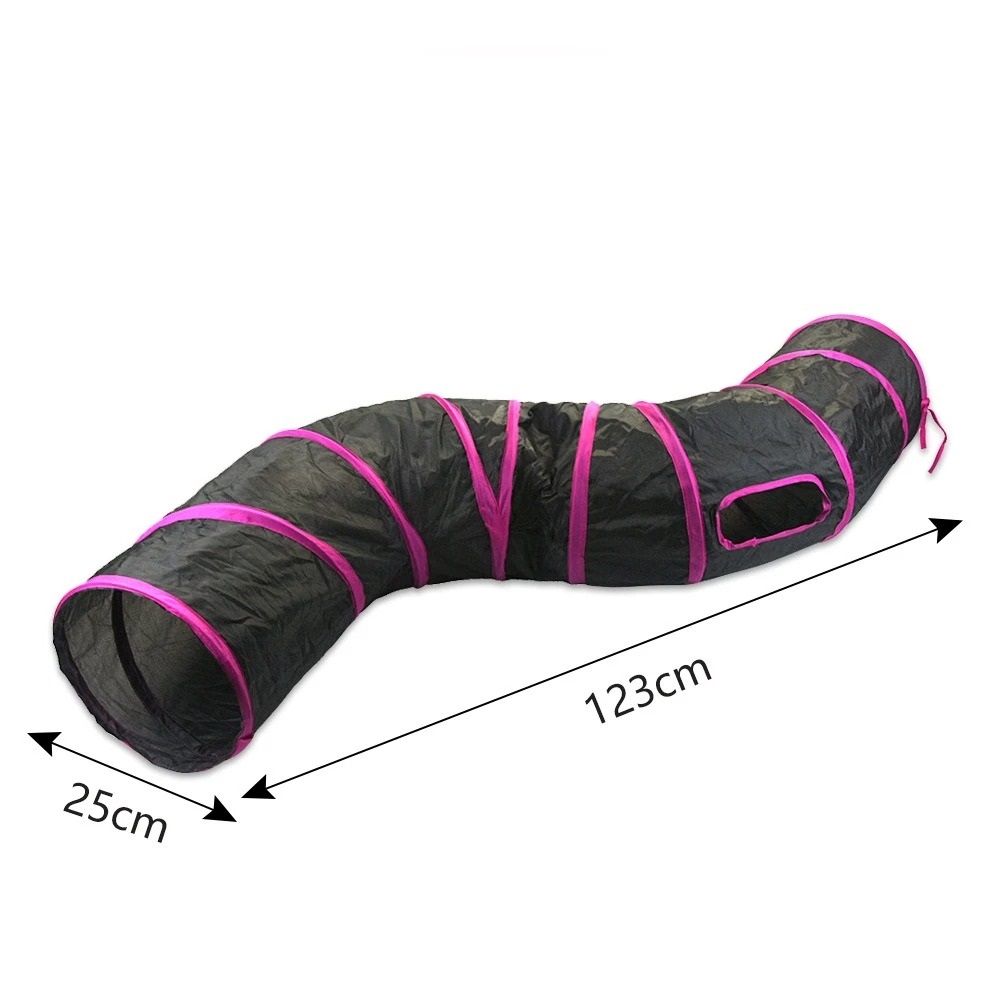 Foldable SPass Cat Play Tunnel 12