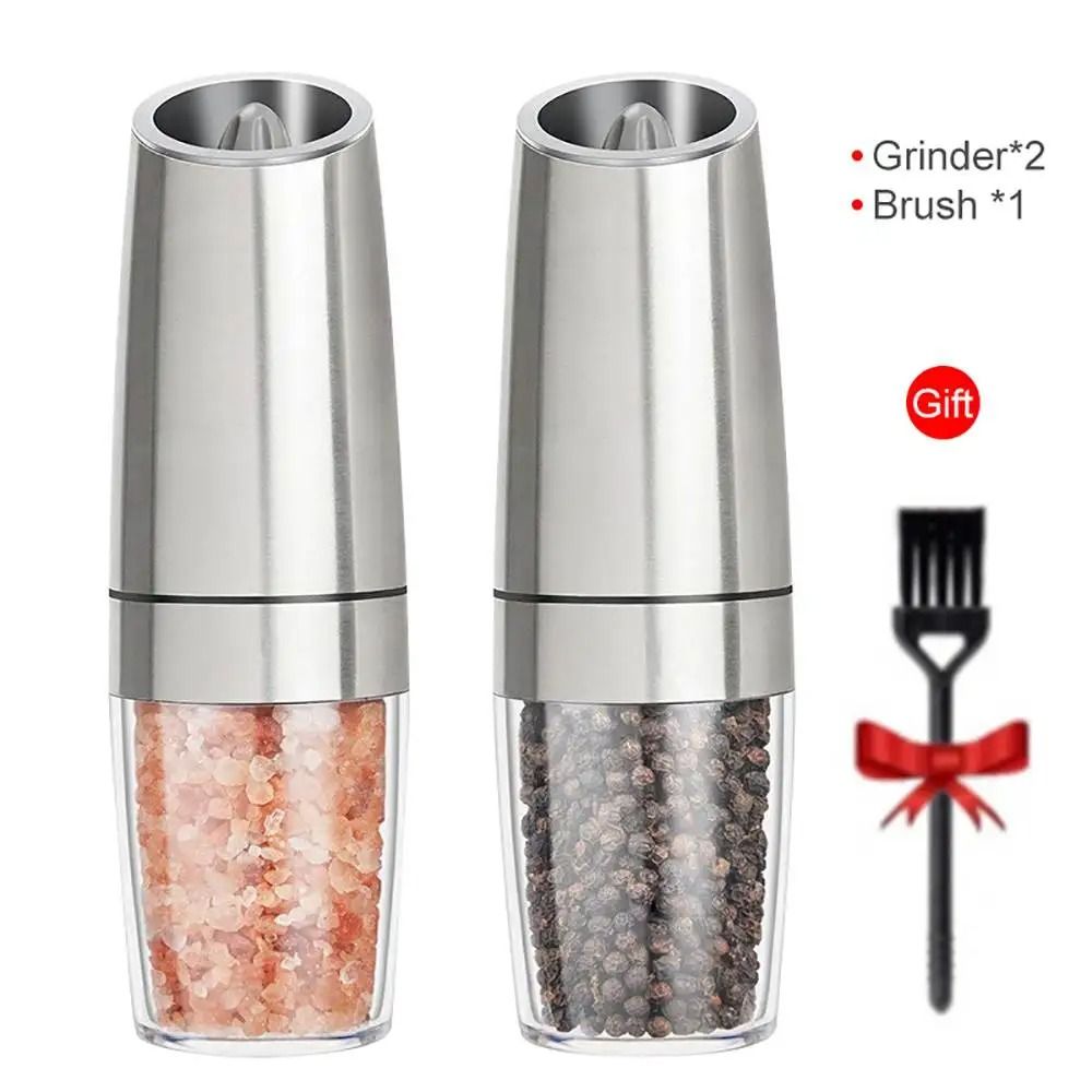 Gravity Induction Electric Pepper Mill Set 8