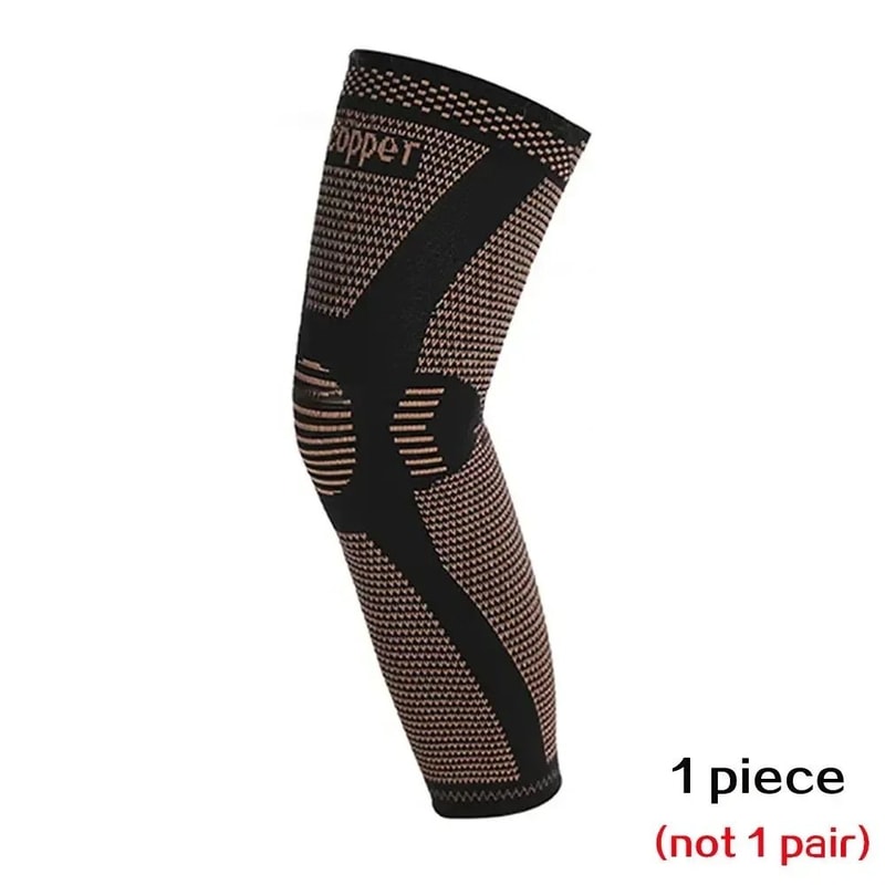Copper Infused Compression Full Leg Sleeve 6