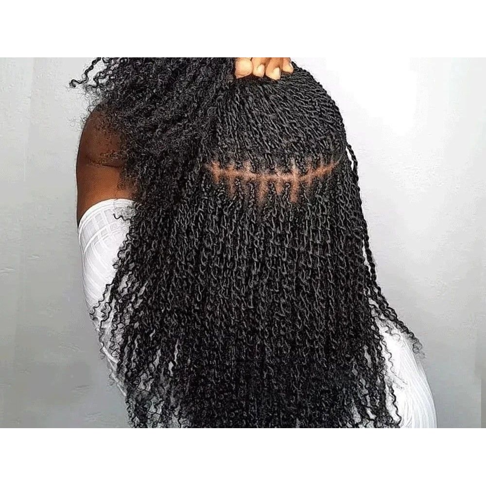 Ultra Texture Kinky Curly Mini Twist Hair 0