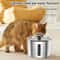 Ultra Hygiene Stainless Steel Pet Water Fountain 2