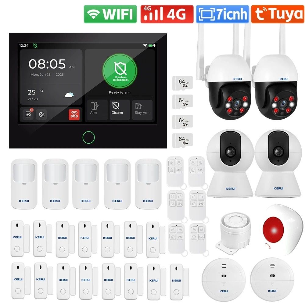 Smart 7 Inch HD Touch Security Command Center 7