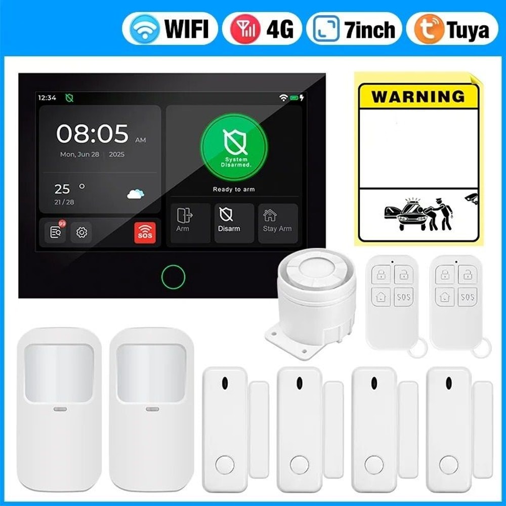Professional 7Inch IPS 4GWiFi Security Command Center 7