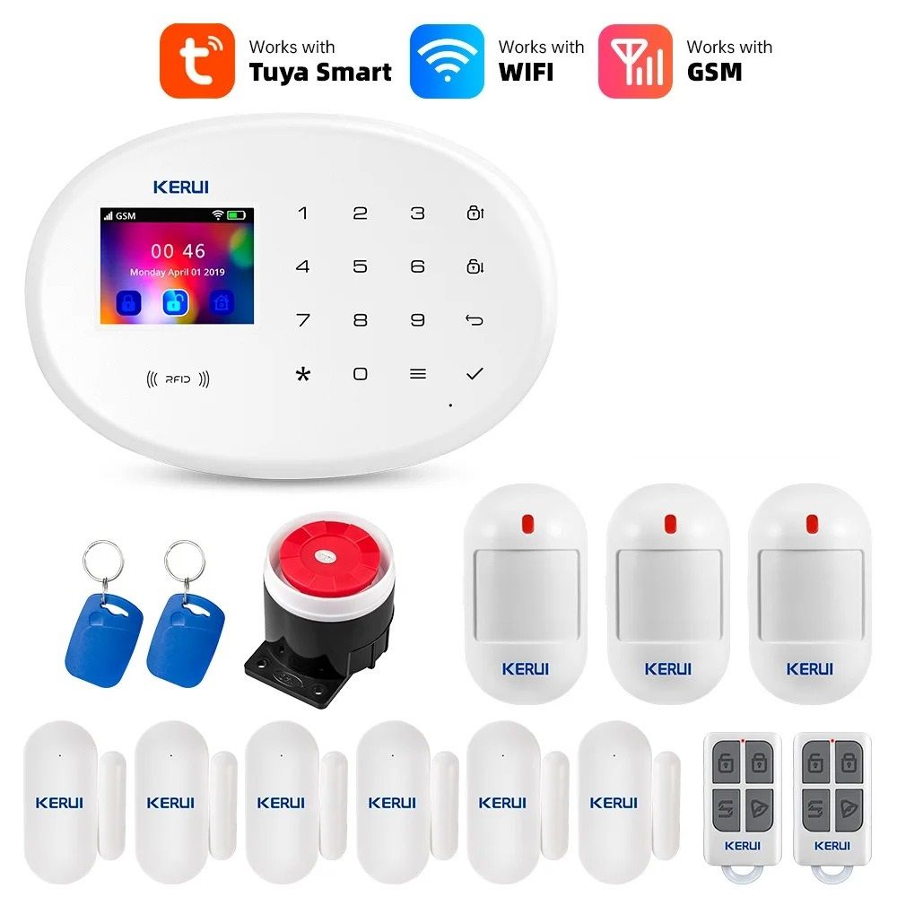 Professional WiFi GSM Smart Security Command Center 9