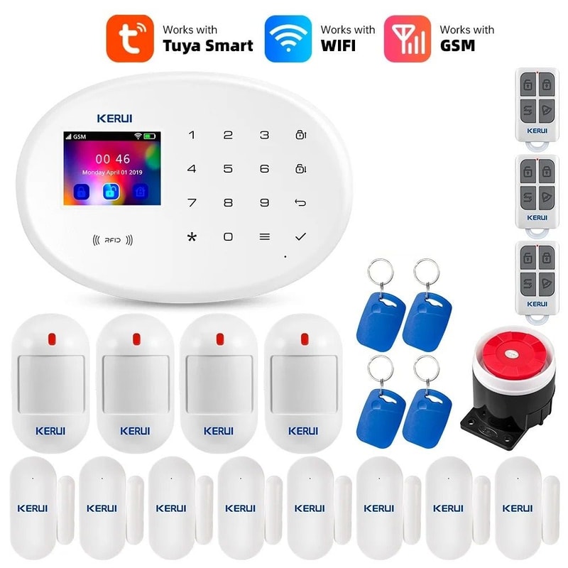 Professional WiFi GSM Smart Security Command Center 10